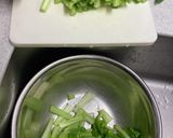 ターサイ炒めthree minutes作り方6写真