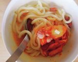 5分で♪キムチうどん☆キムチ炒め風作り方3写真