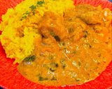 バターチキンカレーとターメリックライス③作り方2写真