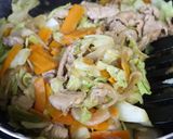 焼きそば風♪旨味たっぷり野菜のソース炒め作り方3写真