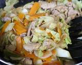 焼きそば風♪旨味たっぷり野菜のソース炒め作り方3写真