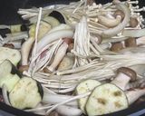 🍄4種のキノコとベーコンの和風パスタ🍝作り方3写真