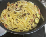 🍄4種のキノコとベーコンの和風パスタ🍝作り方6写真
