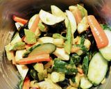 野菜の辛子漬け♡♡大人向け♡♡作り方1写真