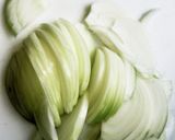 地鶏炭火焼と玉ねぎのかき揚げ作り方2写真