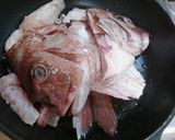 鯛のあらとごぼうの煮付け　(薄味)作り方1写真