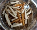 鯛のあらとごぼうの煮付け　(薄味)作り方2写真