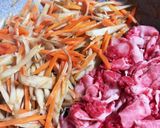 ごはんが進む!牛肉とゴボウ〜✨作り方4写真