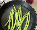 いんげんとひき肉のピリ辛炒め。お弁当にも作り方2写真