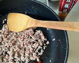 いんげんとひき肉のピリ辛炒め。お弁当にも作り方3写真