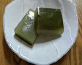 緑茶水ようかん風寒天作り方11写真