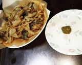 地鶏炭火焼と玉ねぎのかき揚げ作り方8写真