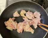 祝！200　枝豆と鶏肉の炒煮（毛頭焼鶏）作り方13写真