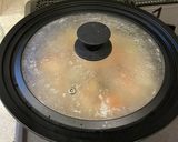 祝！200　枝豆と鶏肉の炒煮（毛頭焼鶏）作り方20写真
