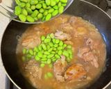 祝！200　枝豆と鶏肉の炒煮（毛頭焼鶏）作り方22写真