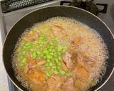 祝！200　枝豆と鶏肉の炒煮（毛頭焼鶏）作り方26写真