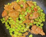 祝！200　枝豆と鶏肉の炒煮（毛頭焼鶏）作り方27写真