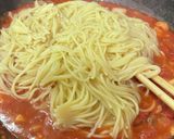 シーフードMIX☆de☆赤のパスタ♫作り方5写真