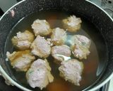 ケンサキイカとサバのつみれ汁作り方7写真