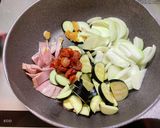 ペペロンチーノ作り方1写真