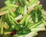 ターサイ炒めthree minutes作り方9写真