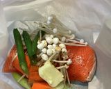 Anydayしゃけのバター蒸し作り方1写真