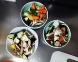 肉無チクワ簡単韓国風レモン親子丼味野菜炒作り方11写真