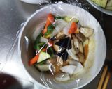 肉無チクワ簡単韓国風レモン親子丼味野菜炒作り方12写真