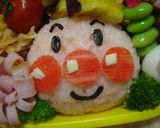 キャラ弁～ｱﾝﾊﾟﾝﾏﾝ～作り方5写真