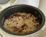 ♡煮小豆inもち麦ごはんで煮小豆を食す♡作り方6写真