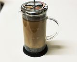 牛乳でプレスコーヒー作り方5写真