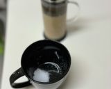 牛乳でプレスコーヒー作り方6写真