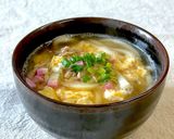 胃に優しい♪ツナのふわふわ✨かき玉うどん作り方8写真