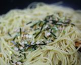 超カンタン！貝だし茶漬けのスパゲッティ作り方7写真