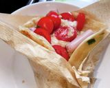 葱抓餅クレープ作り方5写真