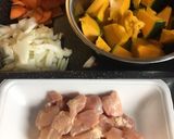 給食の「かぼちゃシチュー」♡ホワイトルゥ作り方2写真