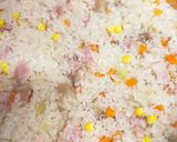 アルファ米ピラフ。カレー味。作り方5写真