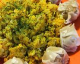 レトルト焼売＆カレー玉子チャーハン作り方2写真