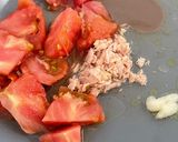 トマトとツナの激旨かんたんパスタ♪作り方3写真