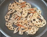 レンコンとちくわのきんぴら作り方5写真