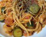 スパゲティ・キュウリとちくわのナポリタン作り方7写真