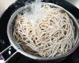 ♫茄子ざるそば〜大根おろし汁と酢つゆ〜♫作り方5写真