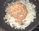 ツナとトマトの卵でふんわりソース作り方1写真