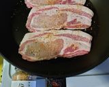 ほりにしを使用した豚肉トマト&チーズ焼き作り方1写真