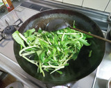 中華風空芯菜炒め作り方13写真