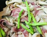 豚肉とアスパラのチーズ＆マヨネーズソテー作り方2写真