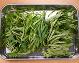 青じそとちりめんじゃこの塩昆布和え作り方1写真