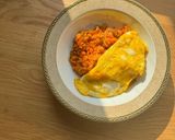 お野菜たくさんのオム作り方8写真