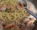 シュリンプスキャンピパスタ作り方6写真