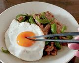 【楽めし】ブーとピーの生姜焼き作り方4写真